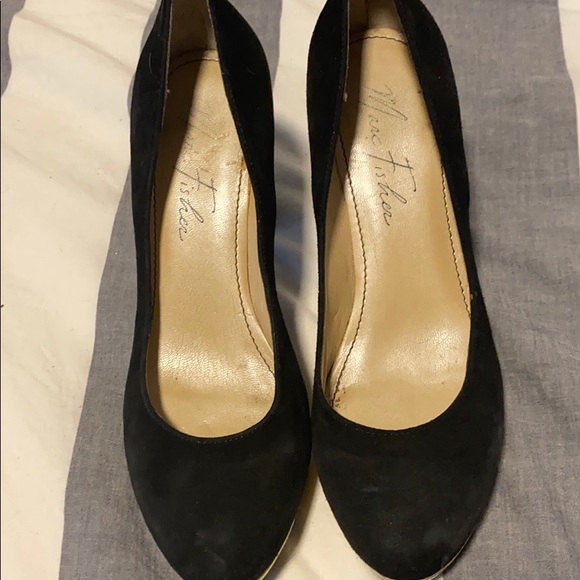 Marc fisher heels with gold trim - Picture 1 of 3